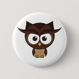 Bóton Redondo 5.08cm Brown Owl