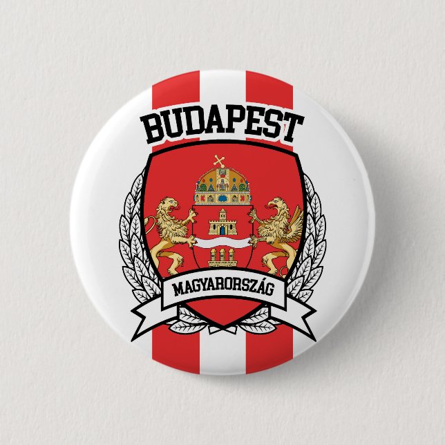 Bóton Redondo 5.08cm Budapeste (Frente)