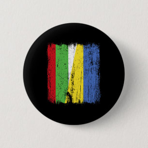 Bóton Redondo 5.08cm Bulgária Ucrânia Meia Bandeira Búlgaro Ucraniano H