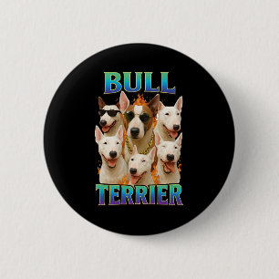 Bóton Redondo 5.08cm Bull Terrier