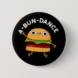 Bóton Redondo 5.08cm Burger Dançado Engraçado Dançante A-bun BG