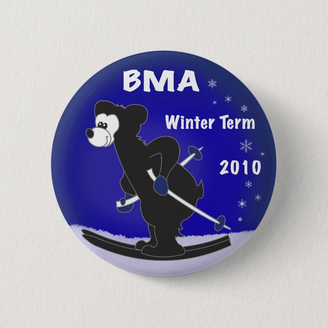 Bóton Redondo 5.08cm burkie button4.5 (Frente)