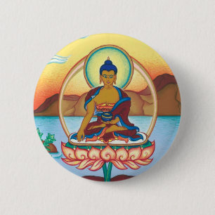 Bóton Redondo 5.08cm BUTTON Buddha