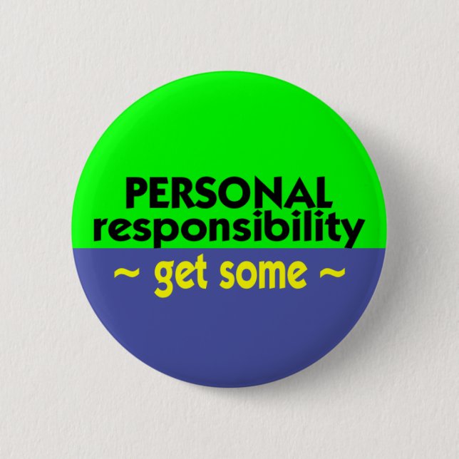 Bóton Redondo 5.08cm button_personalresponsibility (Frente)
