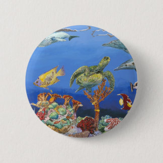 Bóton Redondo 5.08cm cabeça coral