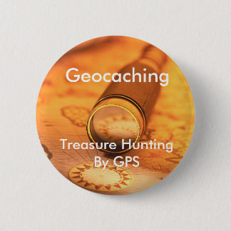 Bóton Redondo 5.08cm Caça do tesouro de Geocaching pelo Pin dos ganhos