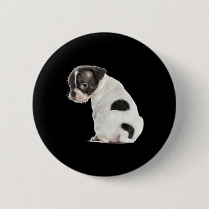Bóton Redondo 5.08cm Cachorro Cachorro Com Sono Bonito Face Para Amante