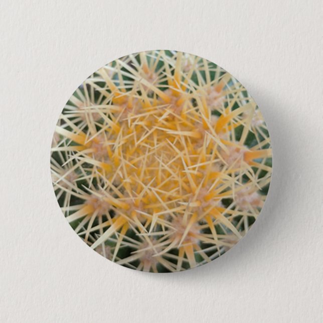 Bóton Redondo 5.08cm Cactus (Frente)