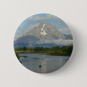 Bóton Redondo 5.08cm Caiaque no Grand Teton National Park