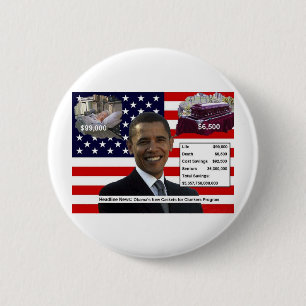 Bóton Redondo 5.08cm CAIXÕES para CLUNKERS