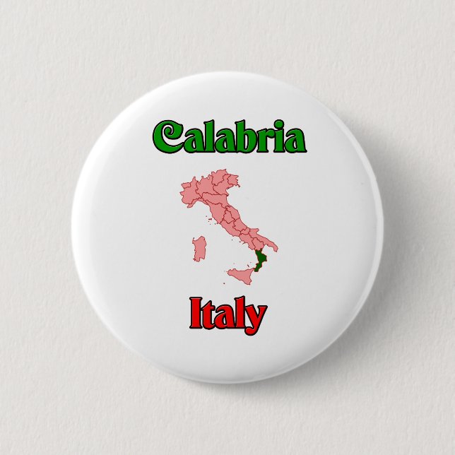 Bóton Redondo 5.08cm Calabria Italia (Frente)