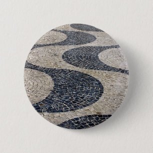 Bóton Redondo 5.08cm Calçada Portuguesa