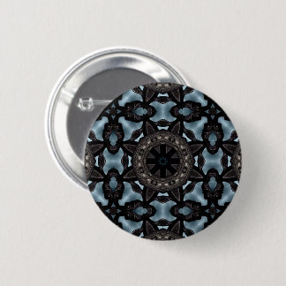 Bóton Redondo 5.08cm Caleidoscópio design medieval