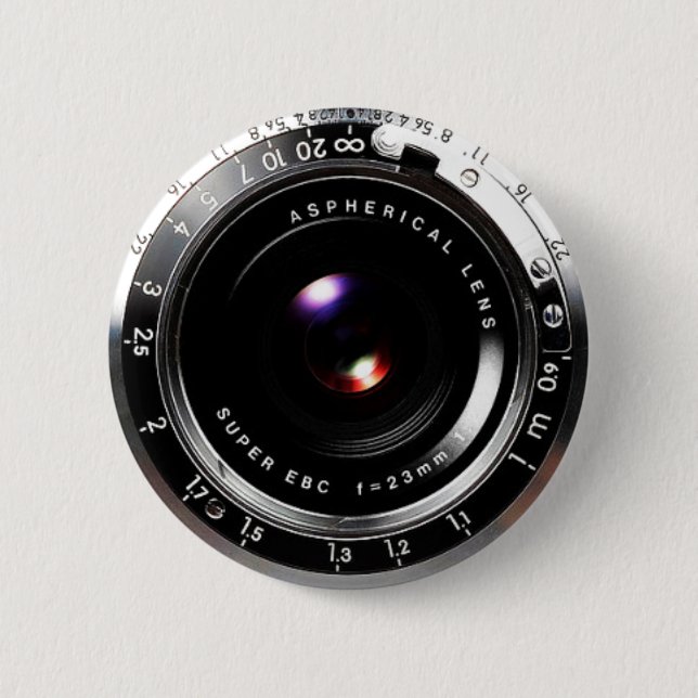 Bóton Redondo 5.08cm Câmara de Filme da Escola Antiga (Frente)