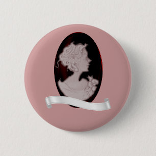 Bóton Redondo 5.08cm Cameo clássico (aumentou)
