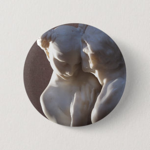Bóton Redondo 5.08cm Camille Claudel beijou Vertumnus e Pomona