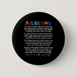 Bóton Redondo 5.08cm Camisa Autismo Deve Ser Camisa De Consciência Auti