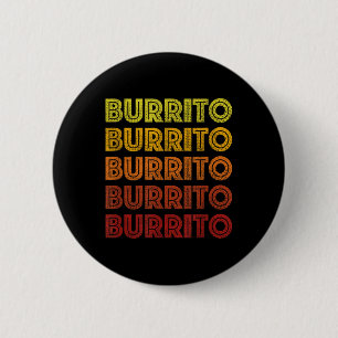 Bóton Redondo 5.08cm Camisa Burrito Retrotraje Vintage Burritos Cinco D