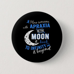 Bóton Redondo 5.08cm Camisa De Sensibilização Apraxia - Camisa T Apraxi