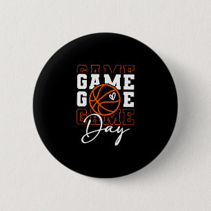 Bóton Redondo 5.08cm Camisa Game Day Sketll Wineb Para Menino Menina Sk