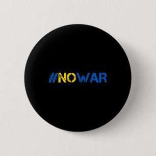 Bóton Redondo 5.08cm Camisa Pare a Guerra Apoie a Ucrânia #nowar Fique
