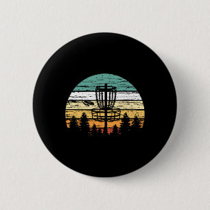 Bóton Redondo 5.08cm Camisa Retro de Golfe de Disco, Golfe de Frisbee V