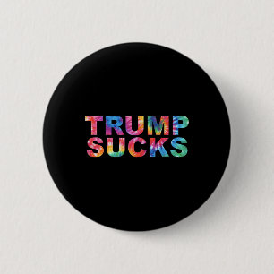 Bóton Redondo 5.08cm Camisas Anti-Trump