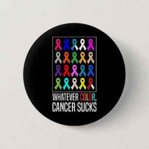 Bóton Redondo 5.08cm Camisas de consciência do cancer, qualquer que sej