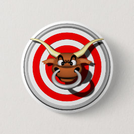 Bóton Redondo 5.08cm Camisas e presentes de Bull T dos miúdos
