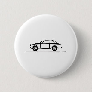 Bóton Redondo 5.08cm Camiseta Alfa Romeo GTA GTV
