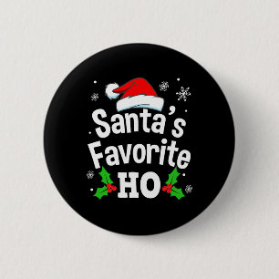 Bóton Redondo 5.08cm Camiseta de Natal de pijama adulto divertido safad