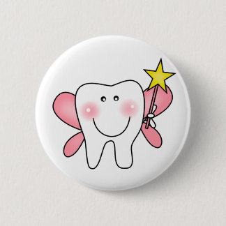 Bóton Redondo 5.08cm Camiseta e presentes da fada de dente