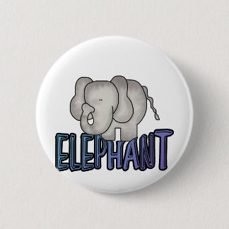 Bóton Redondo 5.08cm Camiseta e presentes do elefante