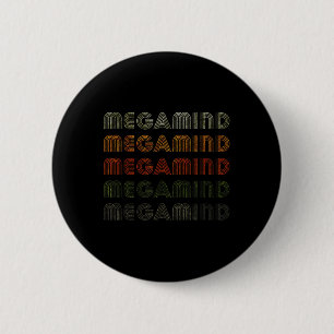Bóton Redondo 5.08cm Camiseta Megamind Coração de Amor Estilo Vintage G