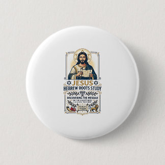 Bóton Redondo 5.08cm Camiseta Nerd Idiomas Bíblia Jesus Hebraico Grego 