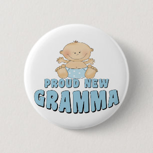 Bóton Redondo 5.08cm Camiseta PROUD NEW Grammy