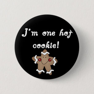 Bóton Redondo 5.08cm Camisetas e presentes de cookies quentes