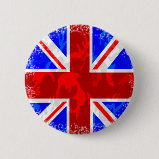 Bóton Redondo 5.08cm Camo Union Jack