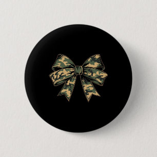 Bóton Redondo 5.08cm Camouflage Arco Camo Camo Coquette Arco Hunting
