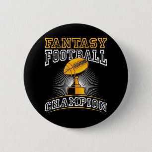 Bóton Redondo 5.08cm Campeão de Futebol Fantasy