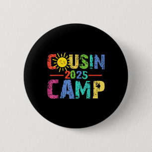 Bóton Redondo 5.08cm Campo de Primo 2025 Férias de Verão de Campfire