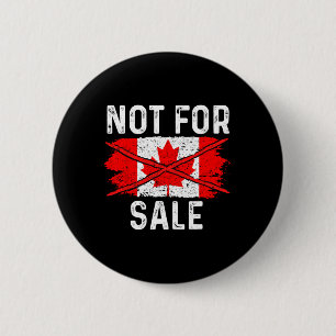 Bóton Redondo 5.08cm Canadá 51º Estado Não Está À Venda 2025 Trump Retr