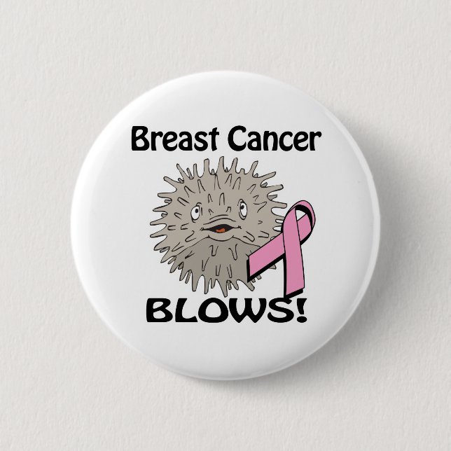 Bóton Redondo 5.08cm Cancer de Consciência do Design da Mama (Frente)