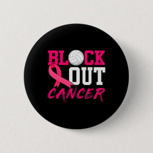 Bóton Redondo 5.08cm Cancer de vôlei "Bloco de Sensibilização"
