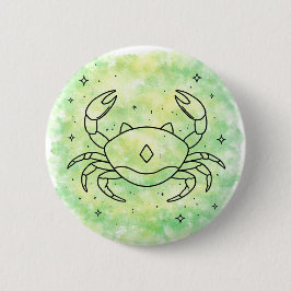 Bóton Redondo 5.08cm Cancer Sign