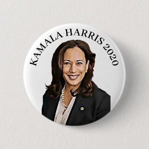 Bóton Redondo 5.08cm Candidato da eleição presidencial de Kamala Harr