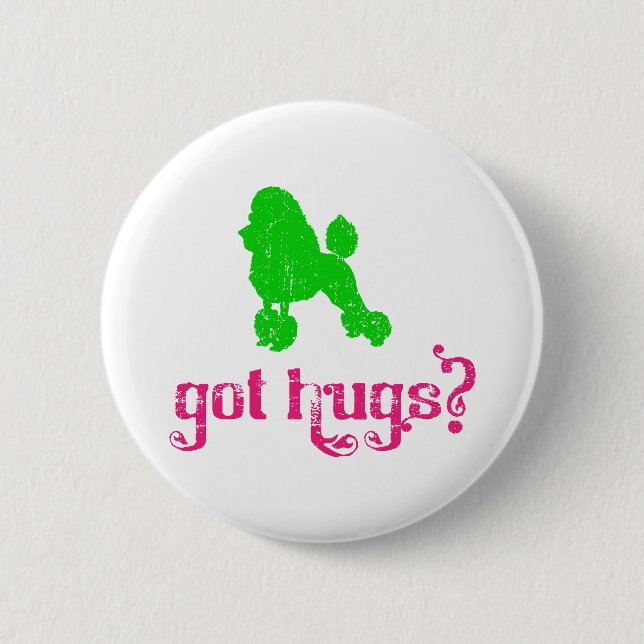 Bóton Redondo 5.08cm Caniche (Frente)