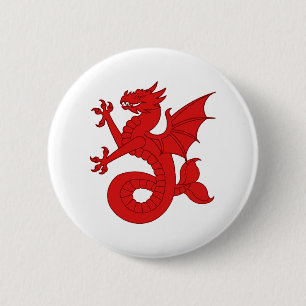 Bóton Redondo 5.08cm Cantão de Seashire Populace Crachá Button