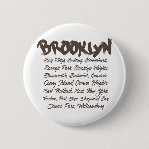 Bóton Redondo 5.08cm Capas de Brooklyn