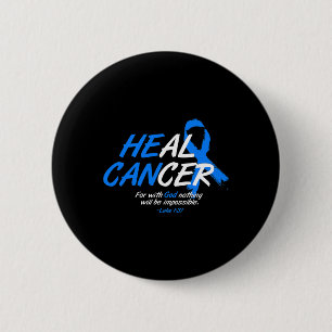 Bóton Redondo 5.08cm Capaz de reparar o Cancer Ataxia Mês de consciênci